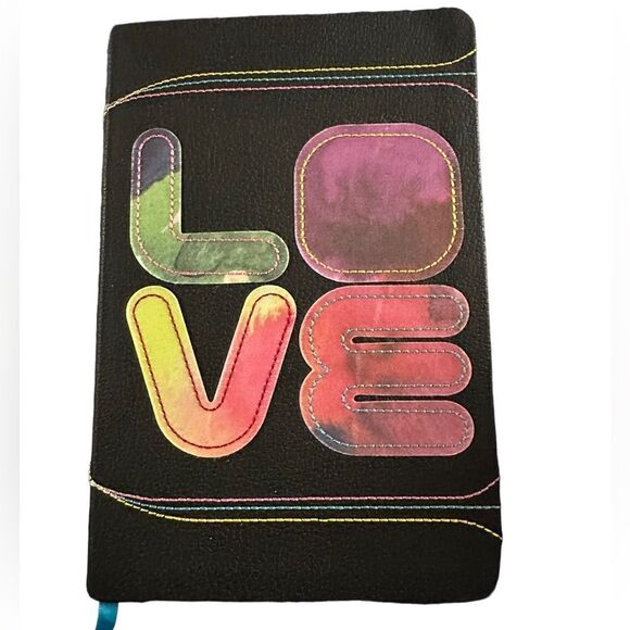 Other - NLT Teen Life Application Bible ~ Black Tie Dye ~ 21cm x 13.7cm